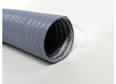 BO511- BOYAU SEUL 2''X 50' RENFORCE VACUFLEX GRIS