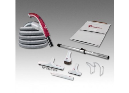 ENSEMBLE DE BOYAU AVEC INTERRUPTEUR 35' - CYCLO VAC