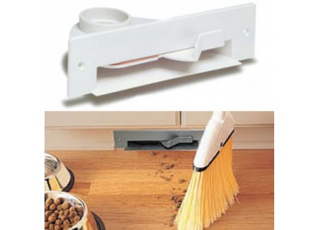 PORTE-POUSSIÈRE AUTOMATIQUE POUR ASPIRATEUR CENTRAL - BLANC